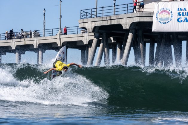 Sally Fitzgibbons, ISA World Surfing Games, Huntington Beach, Califórnia. Foto: ISA / Jimenez.