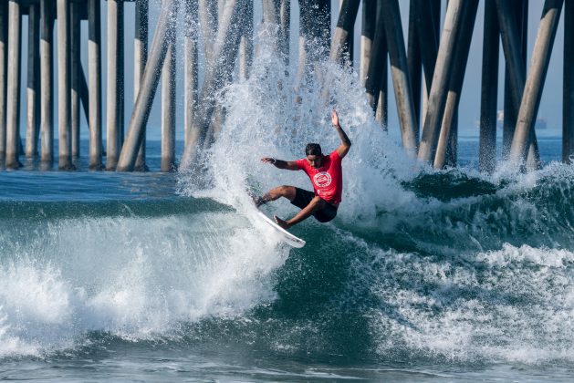Samuel Pupo, ISA World Surfing Games, Huntington Beach, Califórnia. Foto: ISA / Jimenez.