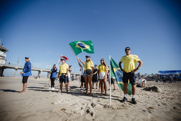 Time brasileiro, ISA World Surfing Games, Huntington Beach, Califórnia. Foto: ISA / Jimenez.