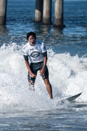 Rio Waida, ISA World Surfing Games, Huntington Beach, Califórnia. Foto: ISA / Jimenez.