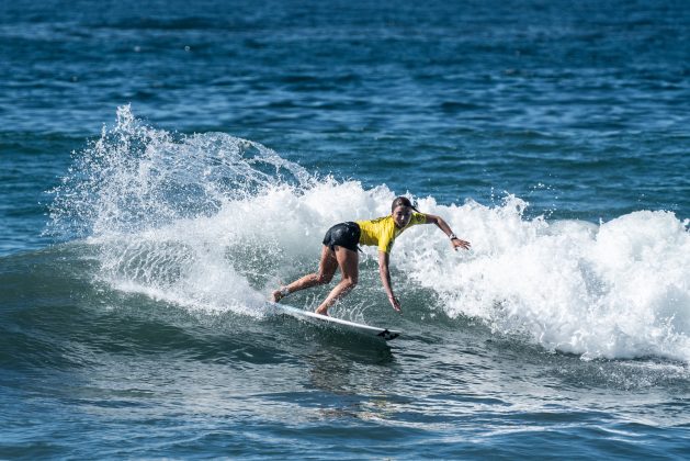 Shino Matsuda, ISA World Surfing Games, Huntington Beach, Califórnia. Foto: ISA / Jimenez.