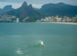 Surfe no outono carioca