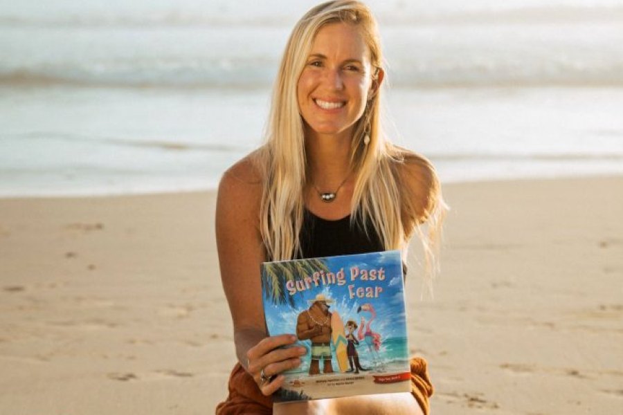 Bethany Hamilton lança o seu décimo livro, Surfing Past Fear