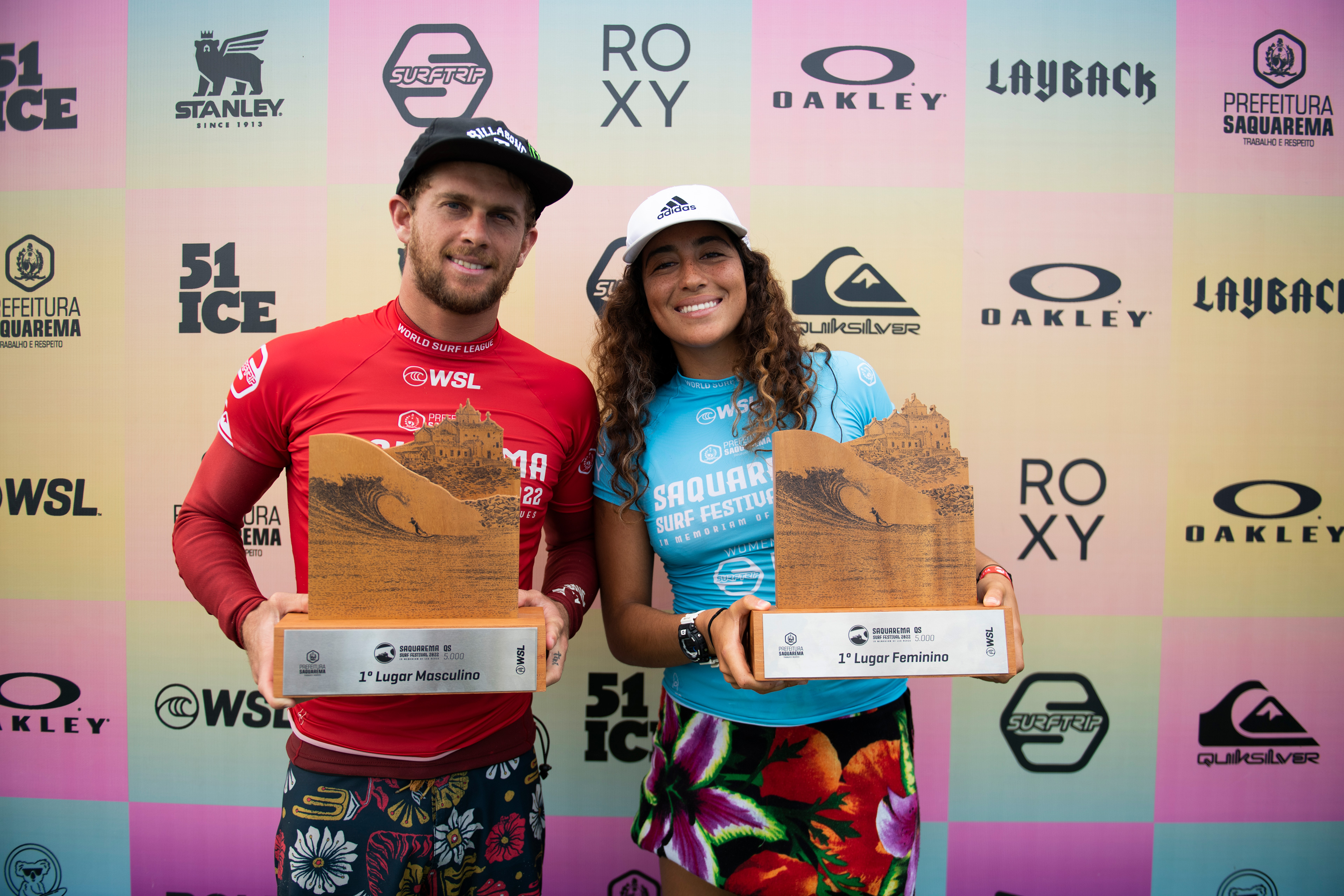 Miguel Tudela e Daniella Rosas vencem QS 5000 de Saquarema.