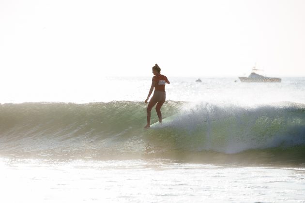Soleil Errico, Classic Malibu, First Point, Malibu Beach, Califórnia (EUA). Foto: WSL / Aaron Hughes.