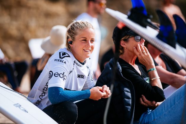 Sophie McCulloch, EDP Vissla Pro Ericeira, Ribeira D'Ilhas, Portugal. Foto: WSL / Poullenot.