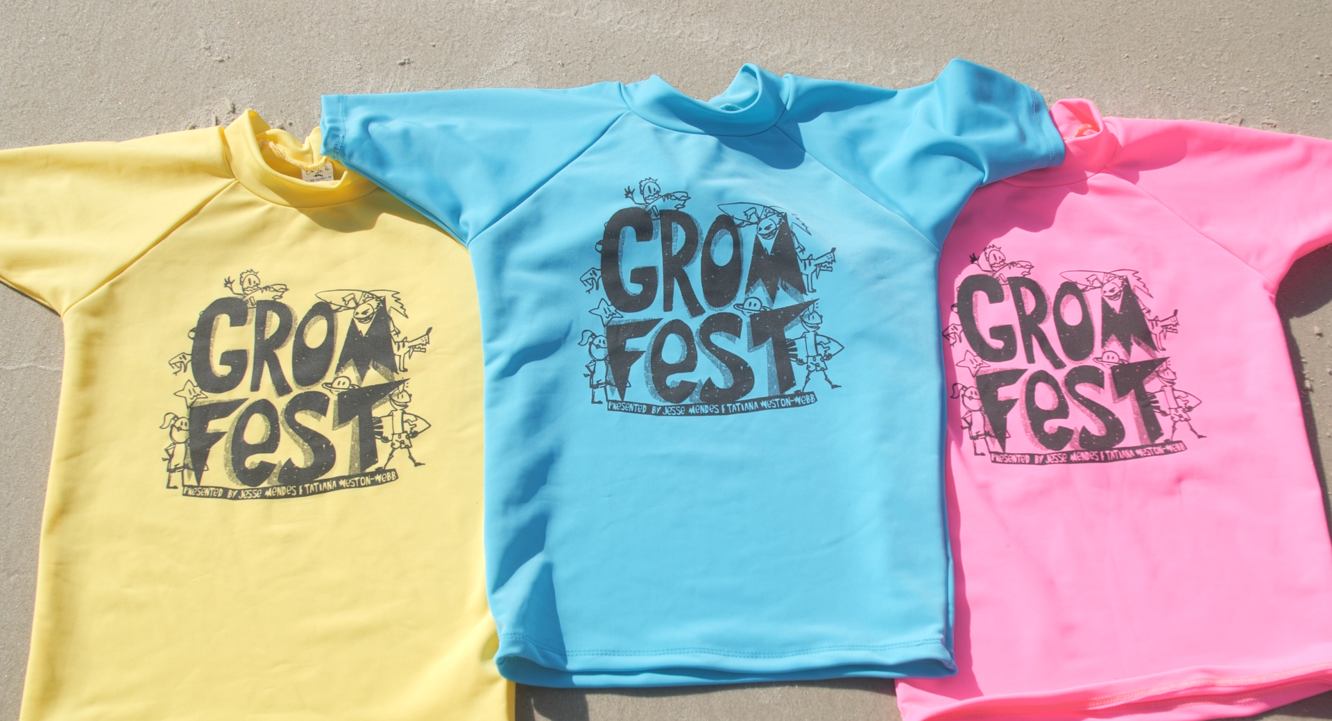 A ideia de Tatiana Weston-Webb e Jessé Mendes é realizar mais edições do Grom Fest.