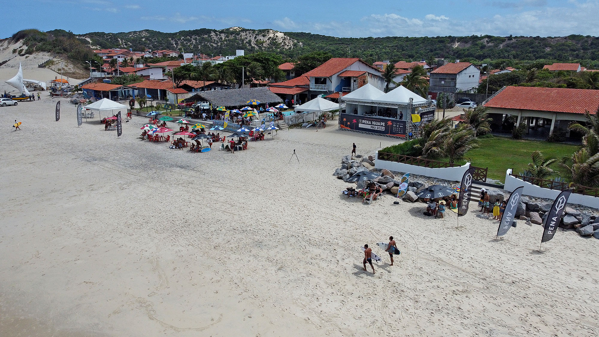 Praia do Iguape é palco do Circuito Cearense de Surf 2022.
