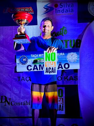 Bruno Basile, Cerimônia de entrega de prêmios aos campeões do Circuito Caraguatatubense de 2022. Foto: Divulgação.