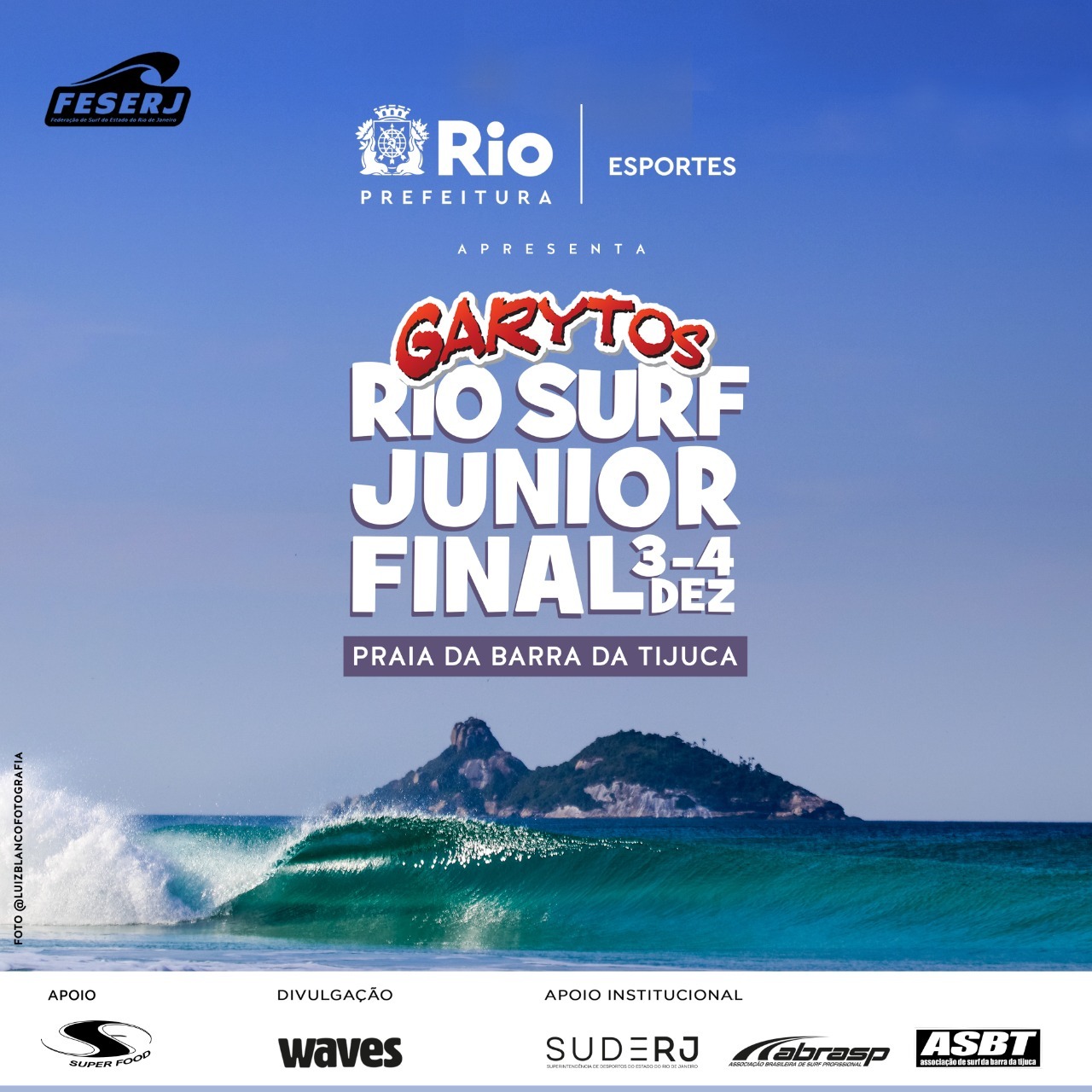 Cartaz da 5ª etapa do Circuito Estadual Junior do Rio de Janeiro 2022.