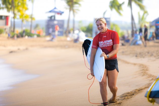 Gabriela Bryan, Haleiwa Challenger, Oahu, Havaí. Foto: WSL / Brent Bielmann.