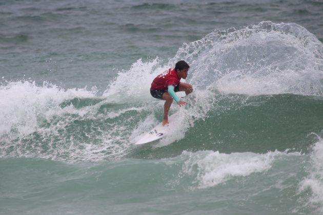 Rickson Falcão, Garytos Barra Surf Junior Final 2022, Barra da Tijuca (RJ). Foto: @surfetv / @carlosmatiasrj.