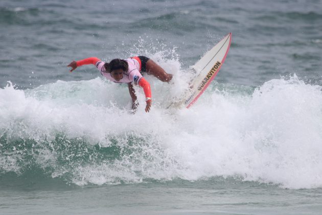 Sarah Ozório, Garytos Barra Surf Junior Final 2022, Barra da Tijuca (RJ). Foto: @surfetv / @carlosmatiasrj.