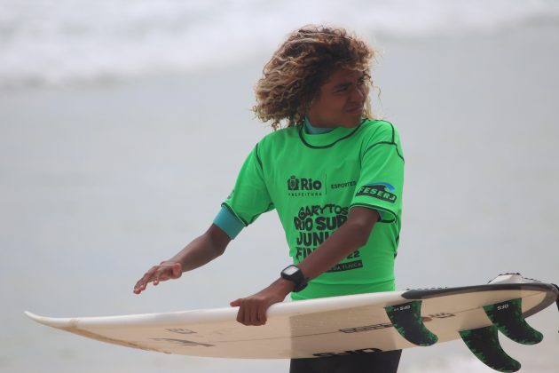 Gabriel Dantas, Garytos Barra Surf Junior Final 2022, Barra da Tijuca (RJ). Foto: @surfetv / @carlosmatiasrj.