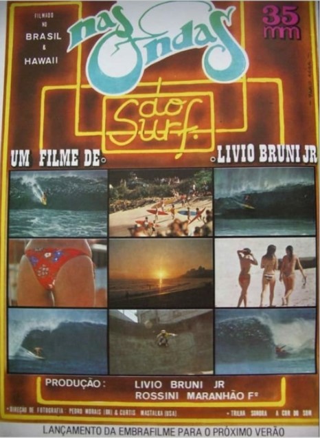 Capa do filme Nas Ondas do Surf.