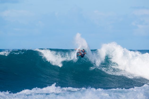 Maxime Huscenot, Haleiwa Challenger, Oahu, Havaí. Foto: WSL / Heff.
