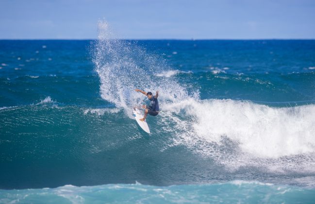 Michael Rodrigues, Haleiwa Challenger, Oahu, Havaí. Foto: WSL / Brent Bielmann.