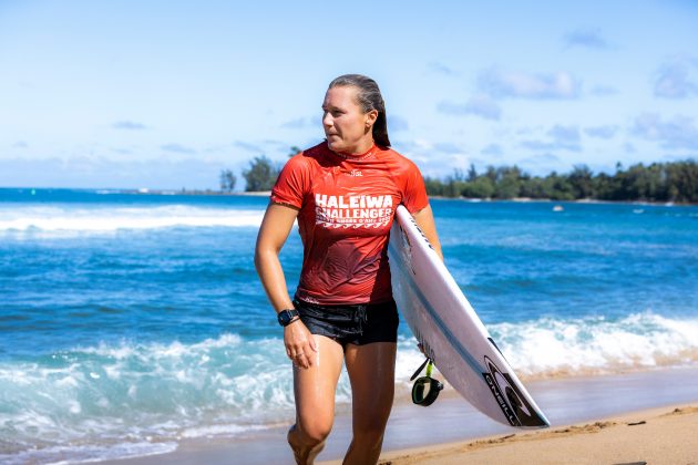 Sarah Baum, Haleiwa Challenger, Oahu, Havaí. Foto: WSL / Brent Bielmann.