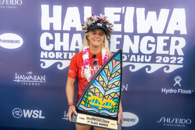 Sophie McCulloch, Haleiwa Challenger, Oahu, Havaí. Foto: WSL / Brent Bielmann.