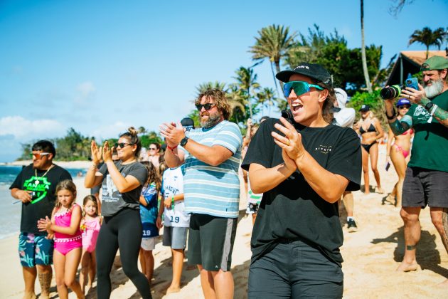 Público, Pro Sunset Beach 2023, North Shore de Oahu, Havaí. Foto: WSL / Heff.