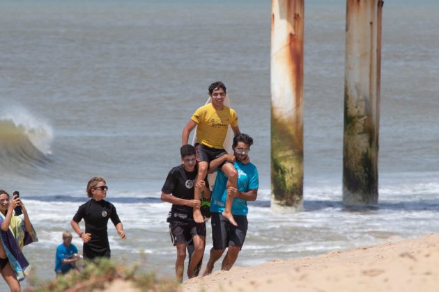 Rickson Falcão, Quissamã Surf Pro AM 2023, Barra do Furaco, Norte Fluminense (RJ). Foto: Cesar Aiello.