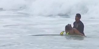 Surfista acorda sem sequelas