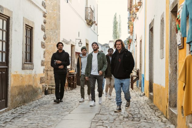 Michel February, Pedro Boonman e Nic Von Rupp, Vila de Óbidos, Trip Capítulo Perfeito e Turismo de Portugal 2023. Foto: André Carvalho.