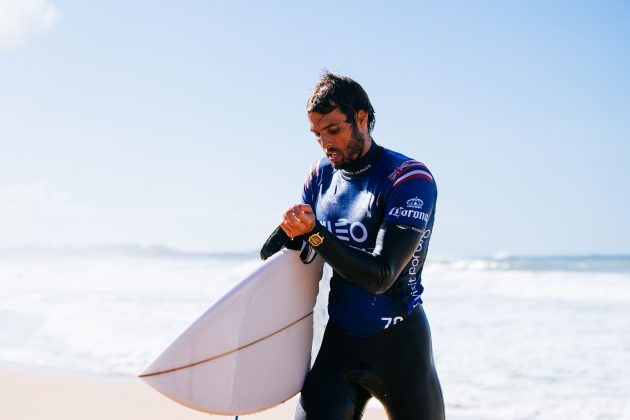 Ian Gentil, MEO Pro Portugal 2023, Supertubos, Peniche. Foto: WSL / Thiago Diz.