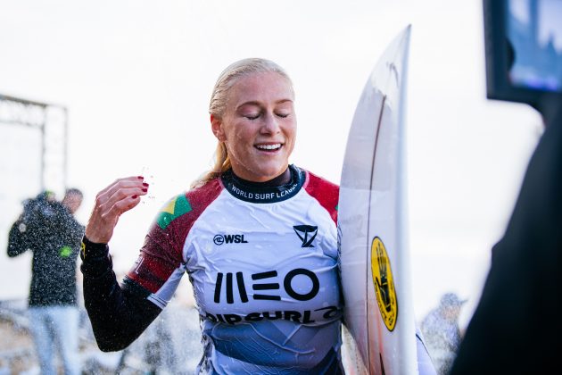 Tatiana Weston-Webb, MEO Pro Portugal 2023, Supertubos, Peniche. Foto: WSL / Thiago Diz.