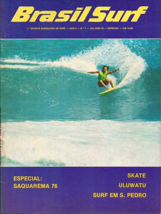 Ano 2  Número 1, Revista Brasil Surf. Foto: Reprodução.