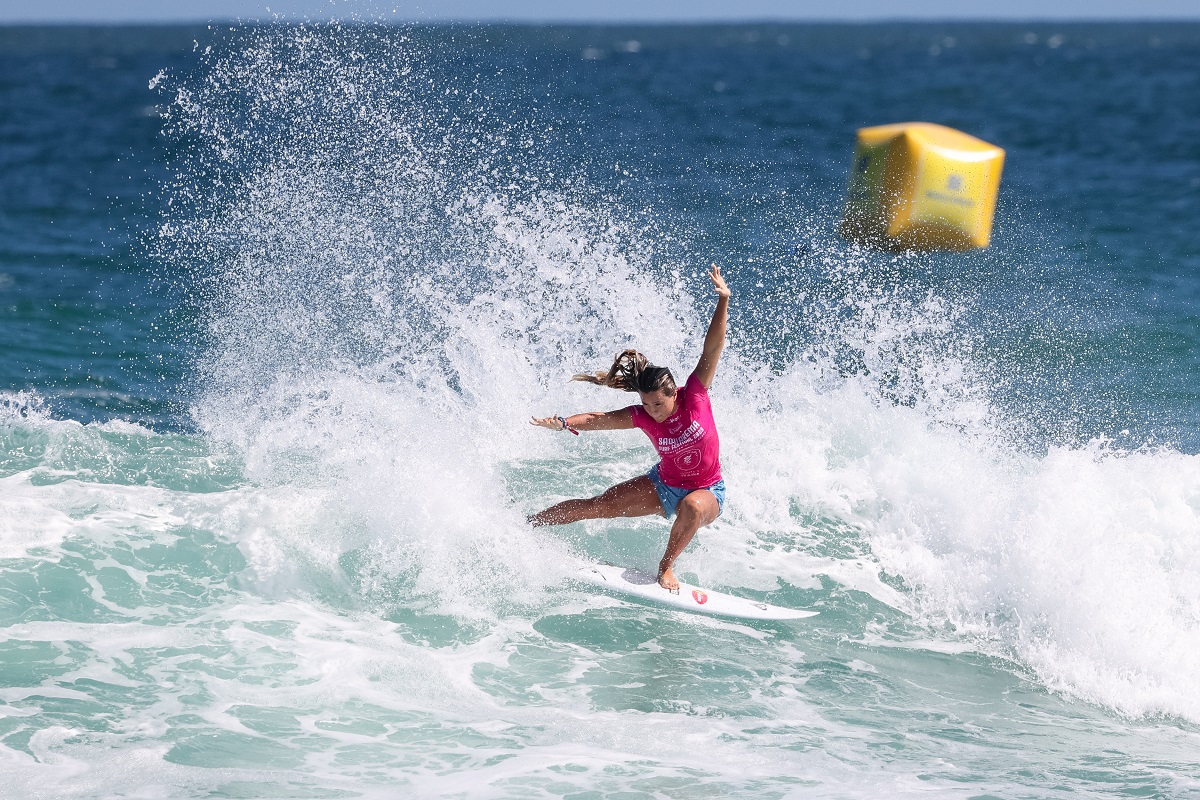 Laura Raupp ganha maior nota do Saquarema Surf Festival 2023, 8,50.