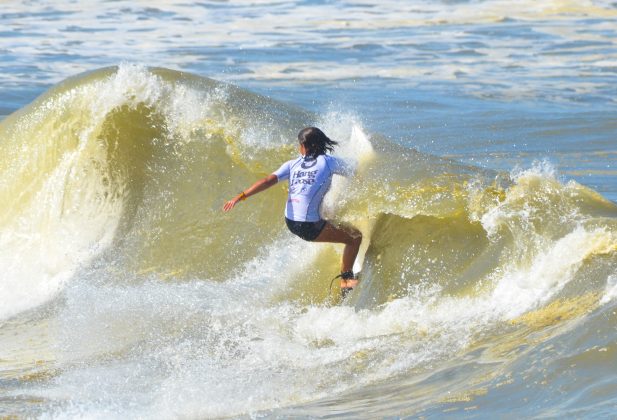 Bibi Nogueira, Hang Loose Surf Attack 2023, Pier de Mongaguá (SP). Foto: Erik Medalha.