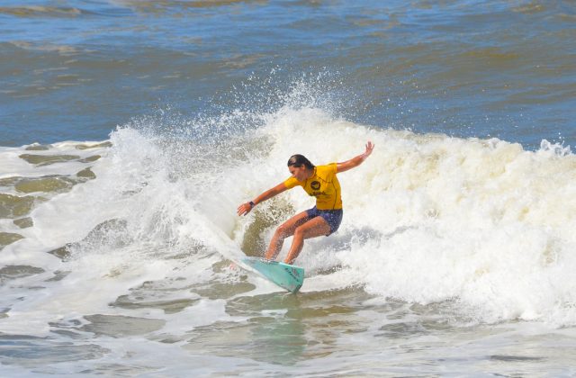 Gabrielle Muntaner, Hang Loose Surf Attack 2023, Pier de Mongaguá (SP). Foto: Erik Medalha.