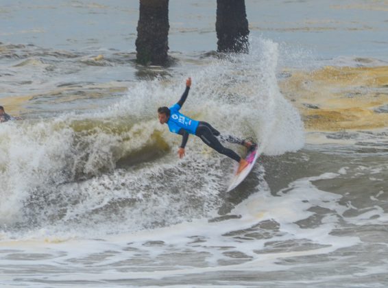 Gilherme Fernandes, Hang Loose Surf Attack 2023, Pier de Mongaguá (SP). Foto: Erik Medalha.