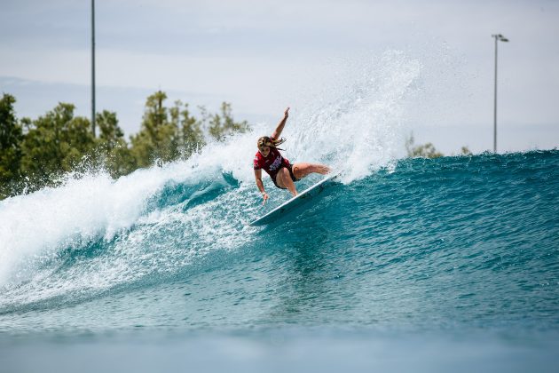 Caroline Marks, Surf Ranch Pro 2023, Lemoore, Califórnia (EUA). Foto: WSL / Aaron Hughes.