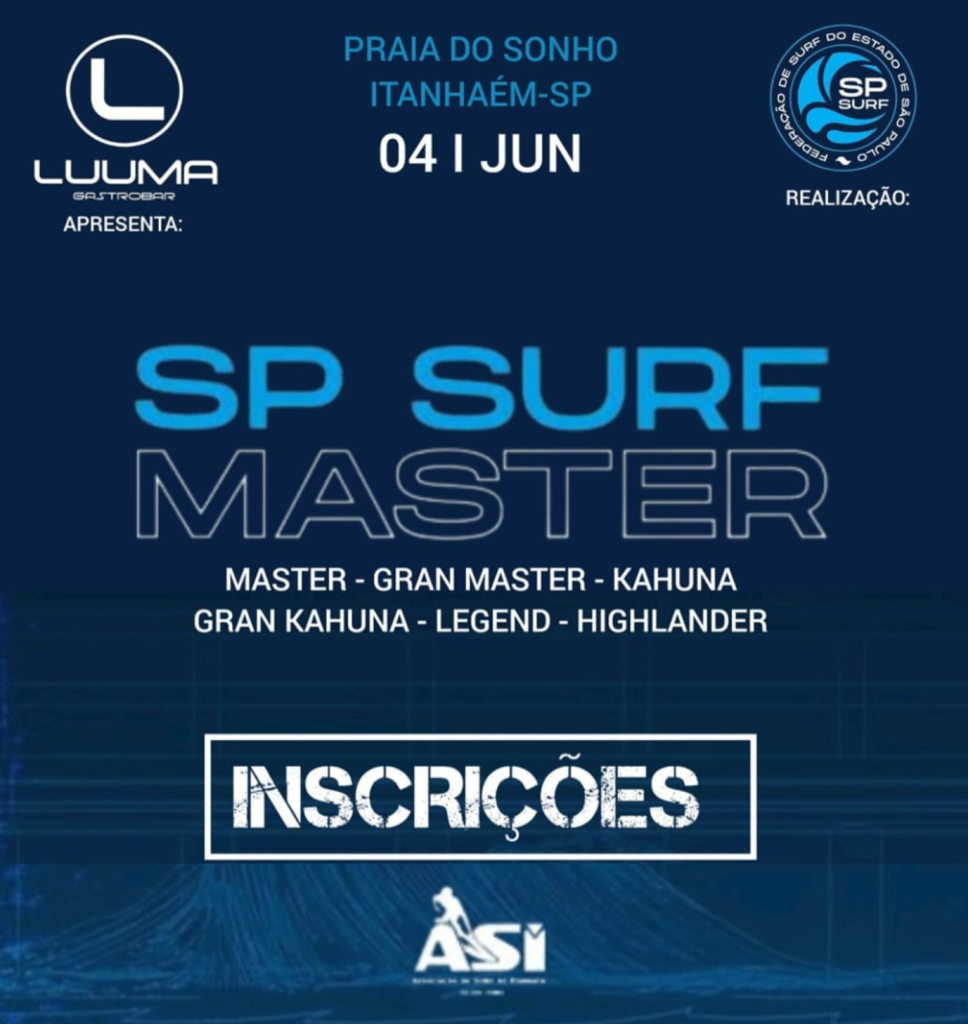 Cartaz do SP Surf Master