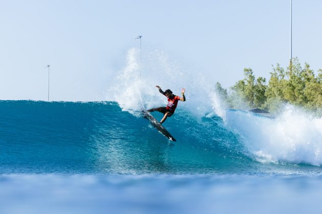 Filipe Toledo, Surf Ranch Pro 2023, Lemoore, Califórnia (EUA). Foto: WSL / Pat Nolan.