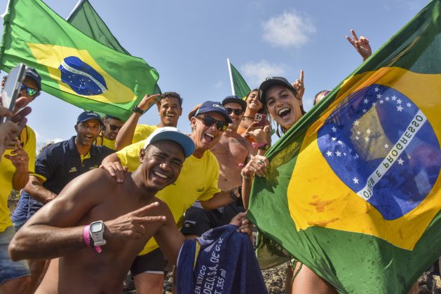 Equipe do Brasil, Jogos Pan-Americanos de Surfe 2023, Santa Catalina, Panamá. Foto: Michael Tweddle.