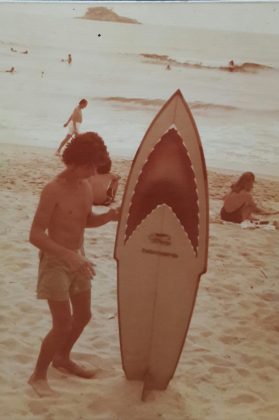 Arquivo pessoal de fotos Guto, Maui Surfboards. Foto: Arquivo pessoal.