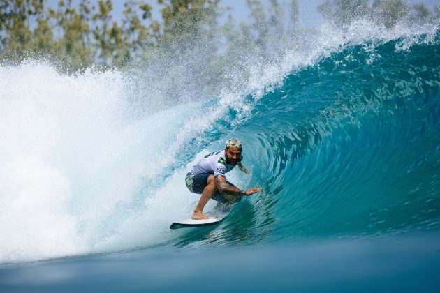 Italo Ferreira, Surf Ranch Pro 2023, Lemoore, Califórnia (EUA). Foto: WSL / Aaron Hughes.
