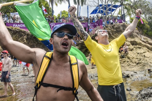 Equipe do Brasil, Jogos Pan-Americanos de Surfe 2023, Santa Catalina, Panamá. Foto: Philippe Demarsan.