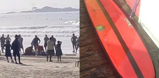 Surfista morre no Guarujá