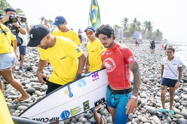 Gabriel Medina, Dia 4, Surf City El Salvador ISA World Surfing Games 2023, La Bocana, El Salvador. Foto: ISA / Sean Evans.