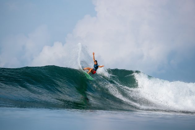 Bettylou Sakura Johnson, Surf City El Salvador Pro 2023, Punta Roca, La Libertad. Foto: WSL / Aaron Hughes.