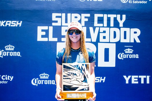 Caroline Marks, Surf City El Salvador Pro 2023, Punta Roca, La Libertad. Foto: WSL / Beatriz Ryder.