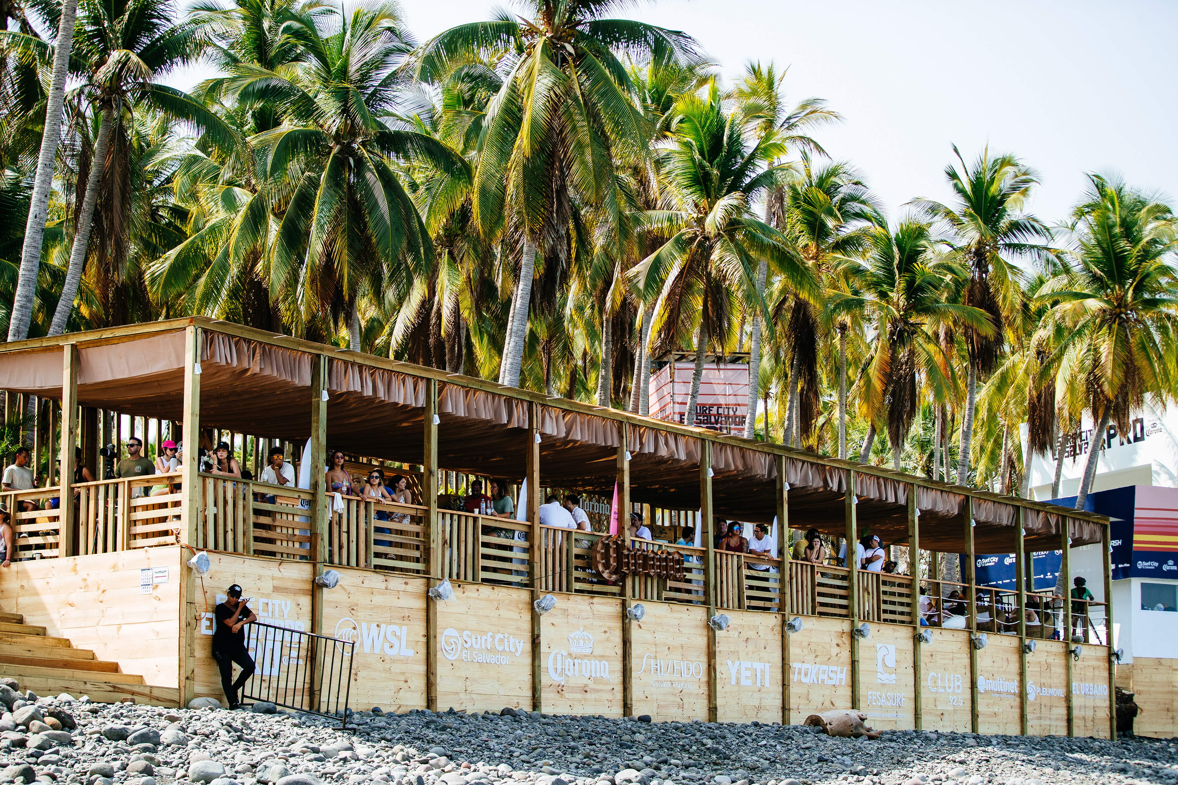 O Surf City El Salvador Pro acontece em La Libertad.