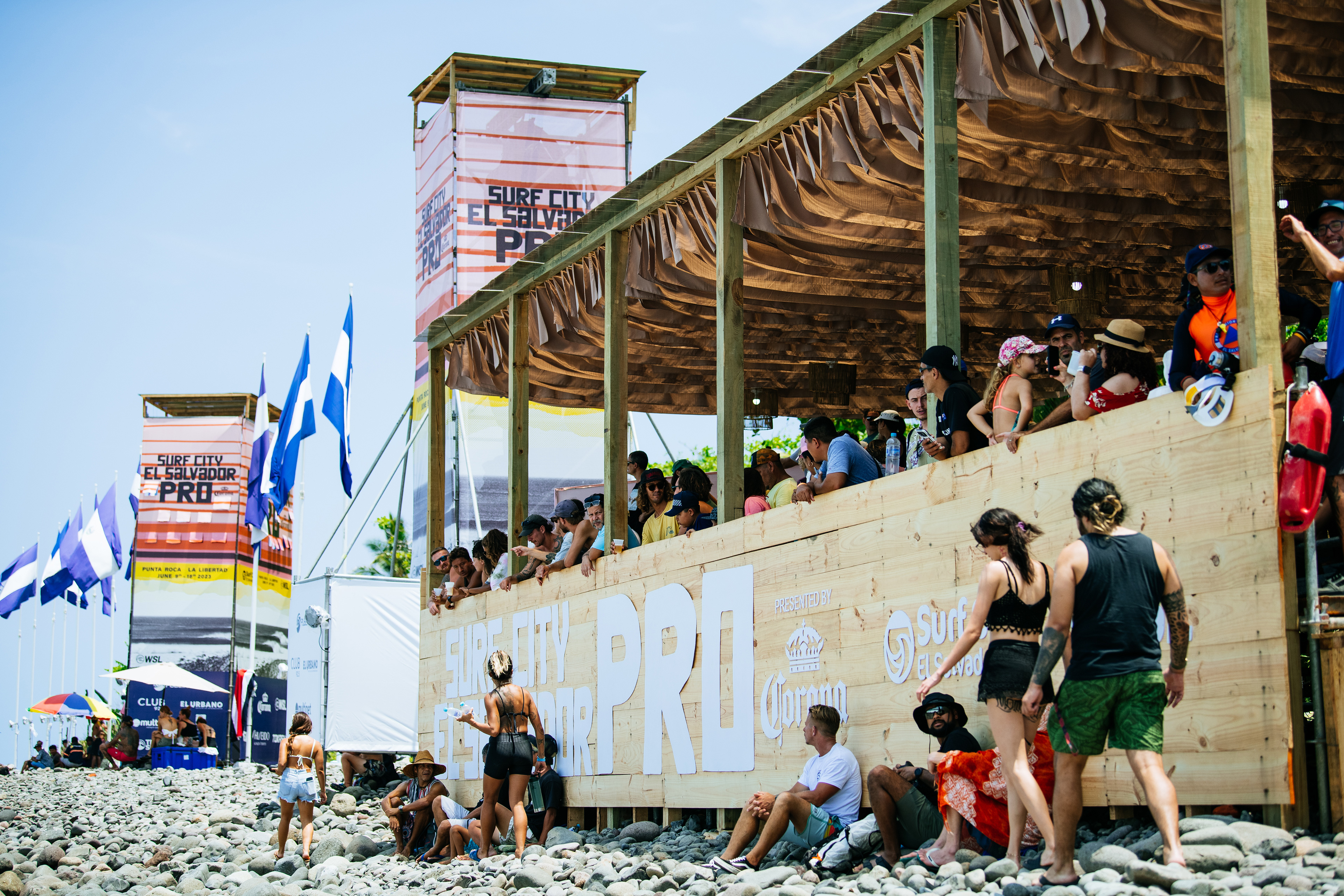 O Surf City El Salvador Pro acontece em La Libertad.