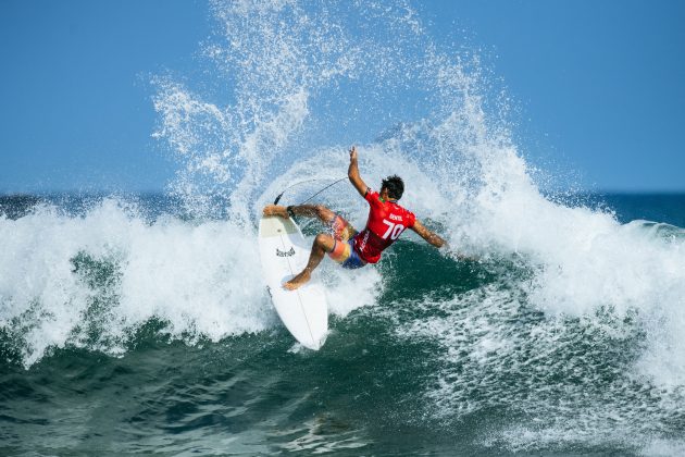 Ian Gentil, Surf City El Salvador Pro 2023, Punta Roca, La Libertad. Foto: WSL / Beatriz Ryder.