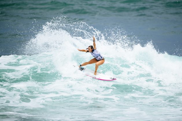 Johanne Defay, Surf City El Salvador Pro 2023, Punta Roca, La Libertad. Foto: WSL / Aaron Hughes.