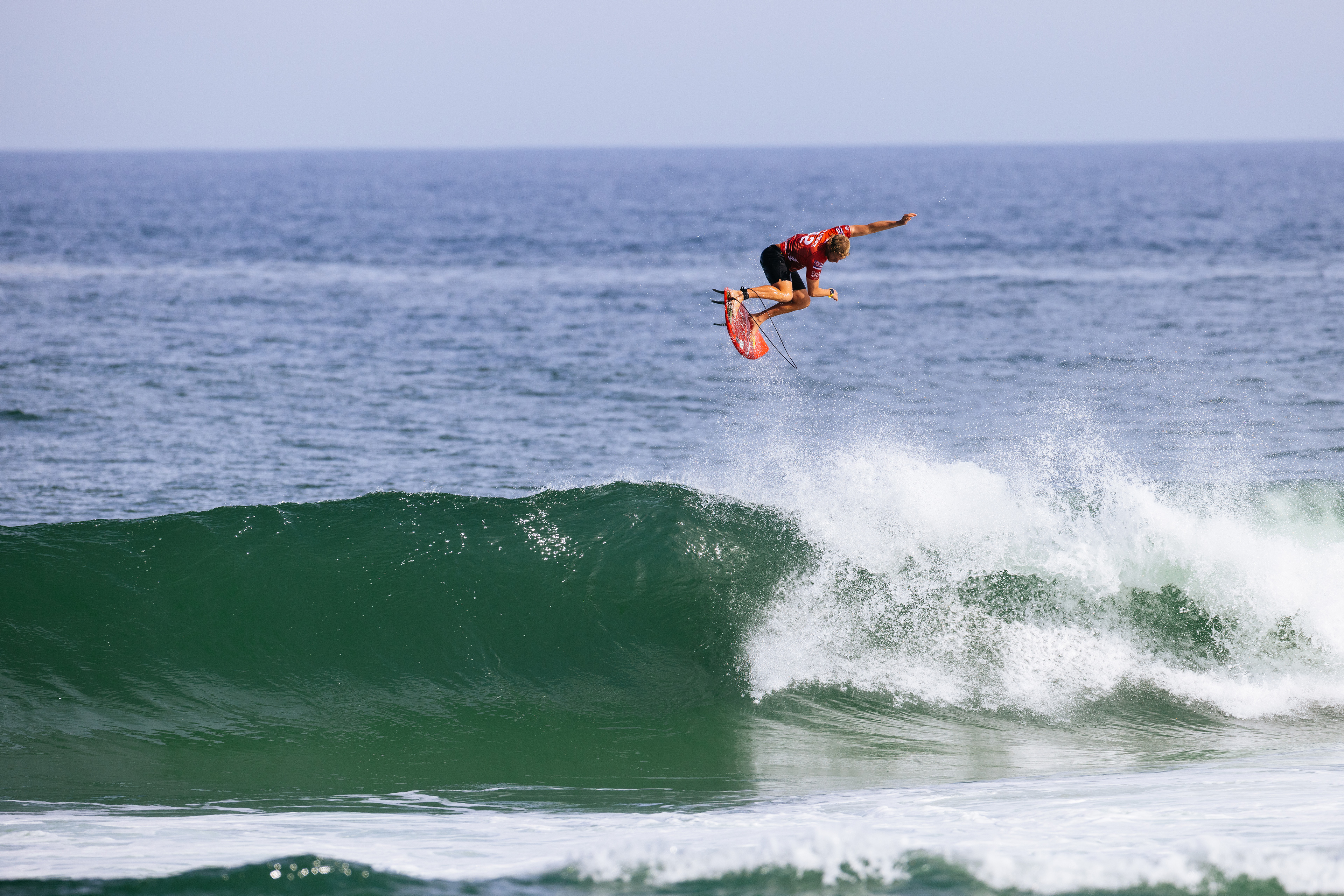 John John Florence foi o cara no primeiro dia do Rio Pro 2023.